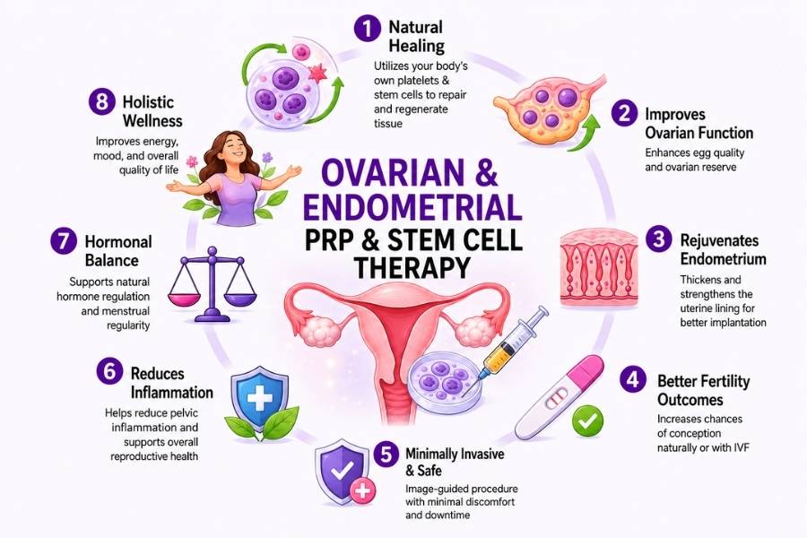 Ovarian and Endometrial PRP